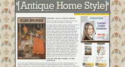 Desktop Screenshot of antiquehomestyle.com
